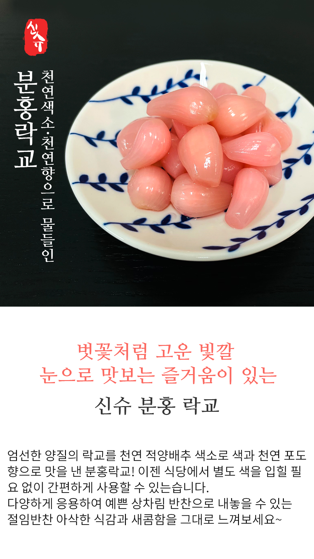 신슈 분홍락교