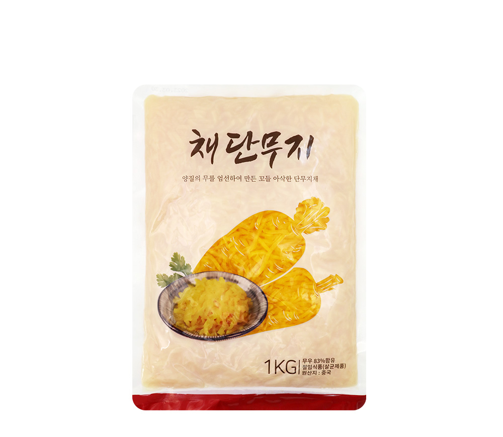 채단무지 1kg 코우몰 